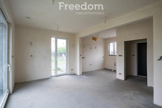 Nowoczesny bliźniak w Jabłonnie 119 m2