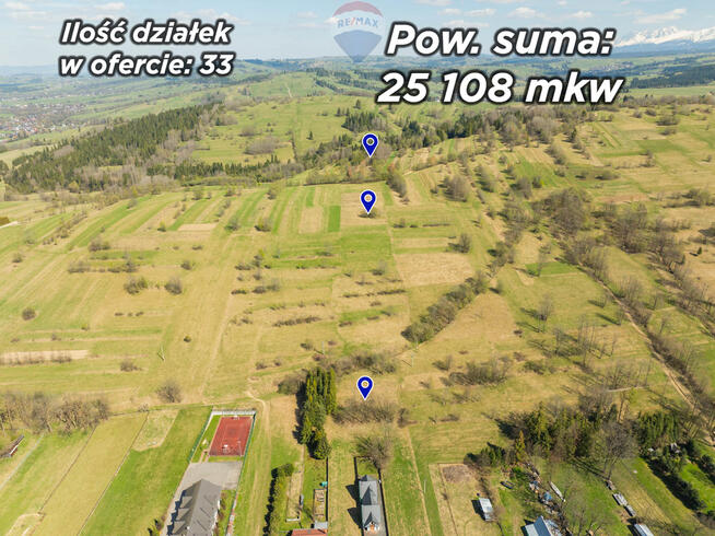 DZIAŁKI ROLNE I LEŚNE W CHOCHOŁOWIE
