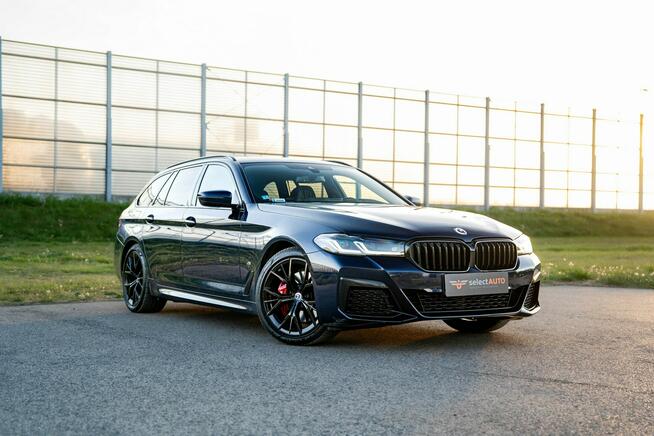 BMW 530i xDrive Touring M Sport, Bezwypadkowy, Serwis ASO, Salon PL