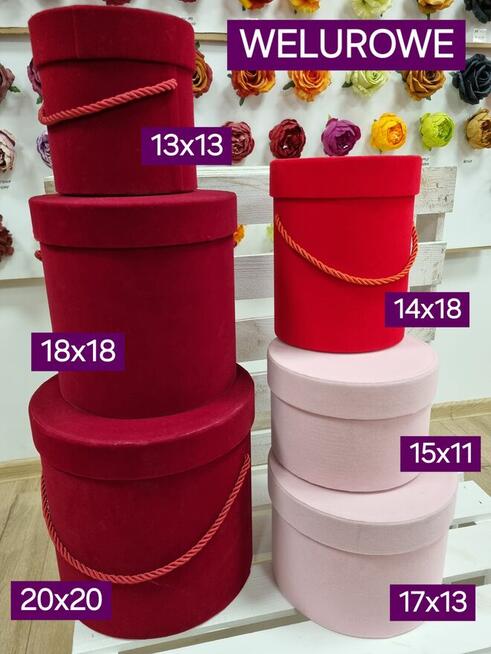 Pudełka flower box oraz prezentowe PRODUCENT hurtownia