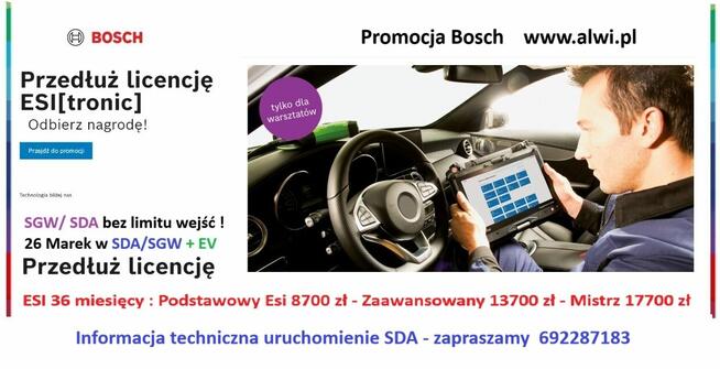 Dcu 220 Bosch Solidny notebook diagnostyczny
