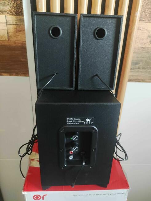 Głośniki Gamingowe Subwoofer Kolumny Do Komputera PC Laptopa