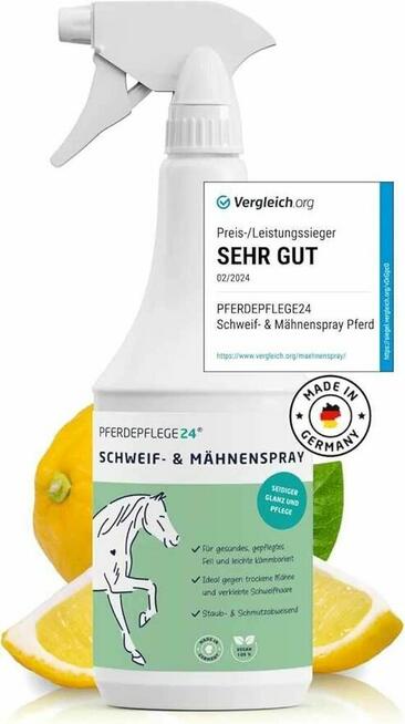 Odżywka Spray do Grzywy i Ogona dla Koni Konia pielęgnacja