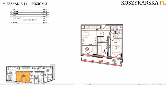 For rent do wynajęcia Kraków Podgórze 3 pokoje