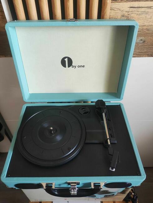 Gramofon przenośny walizkowy 1BYONE
