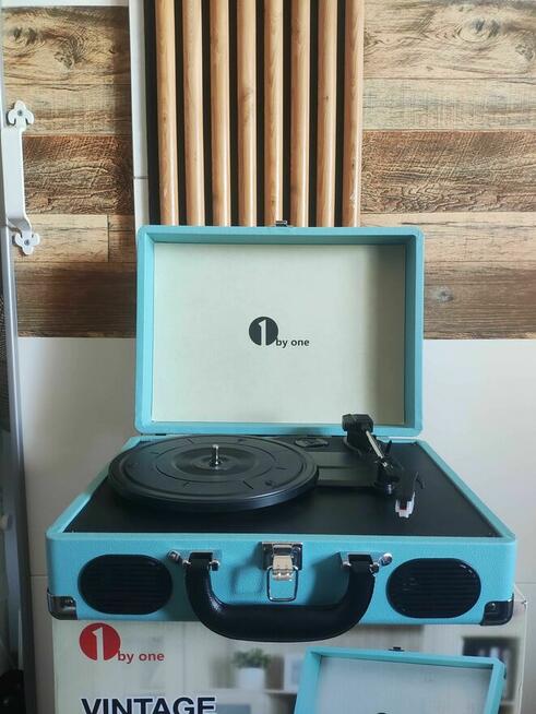 Gramofon przenośny walizkowy 1BYONE