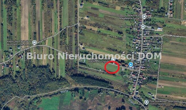 Działka Jaskrów gm. Mstów
