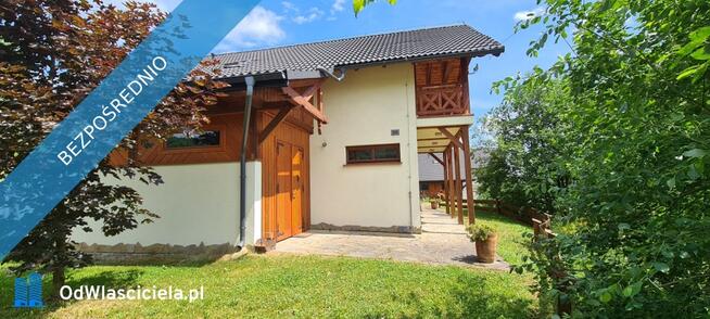 Piękny dom w stylu alpejskim z widokiem na Pieniny i Tatry - Grywałd