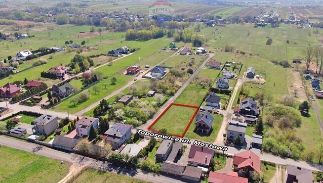 Działka budowlana 1296m2 - Toporowice