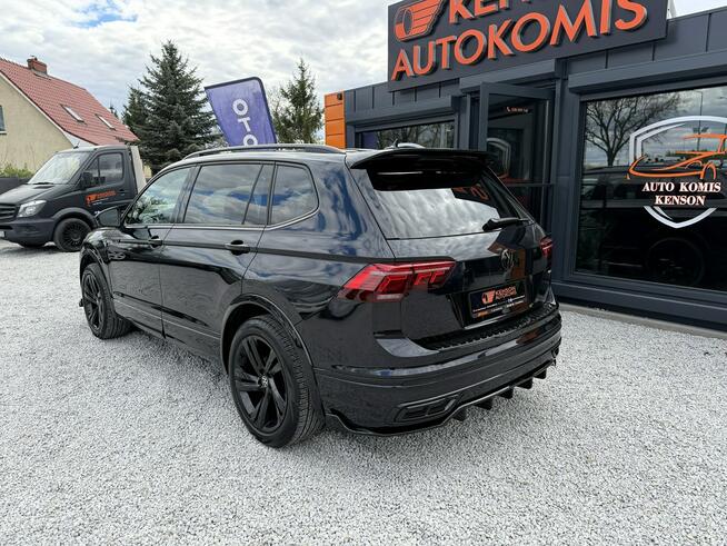Volkswagen Tiguan Allspace R-Line, Black, DSG, Kamera cofania, Panorama dach, Skórzna tapicerka