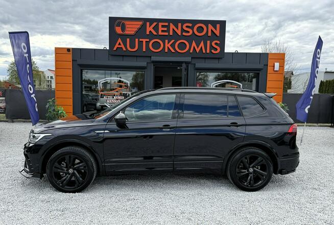 Volkswagen Tiguan Allspace R-Line, Black, DSG, Kamera cofania, Panorama dach, Skórzna tapicerka