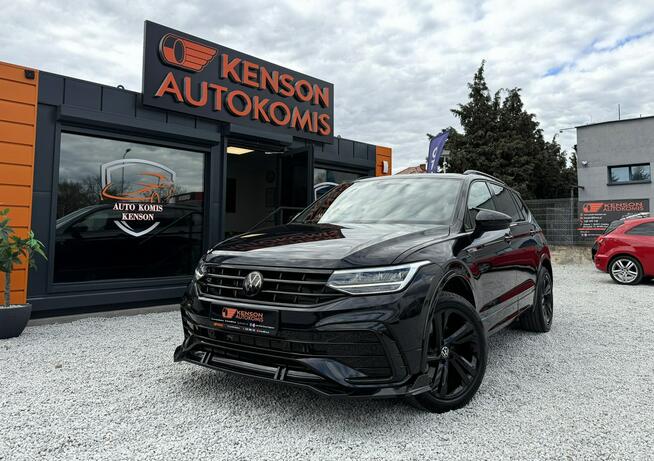 Volkswagen Tiguan Allspace R-Line, Black, DSG, Kamera cofania, Panorama dach, Skórzna tapicerka