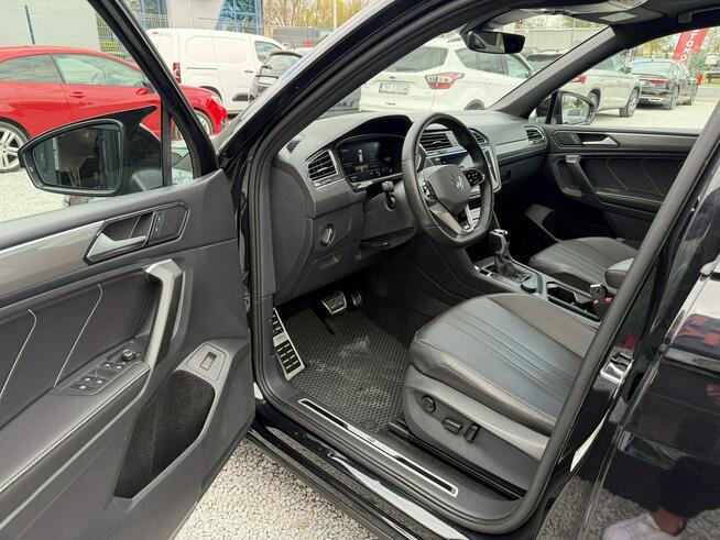 Volkswagen Tiguan Allspace R-Line, Black, DSG, Kamera cofania, Panorama dach, Skórzna tapicerka