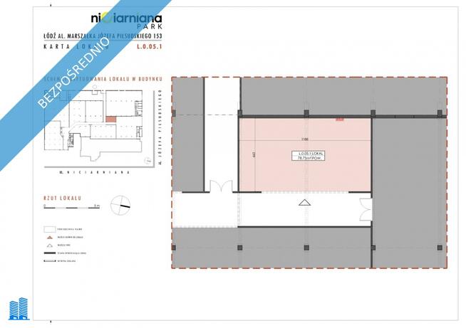 Lokal 80 m2 do wynajęcia np. pod salon meblowy, salon z wyposażeniem wnętrz, itp.