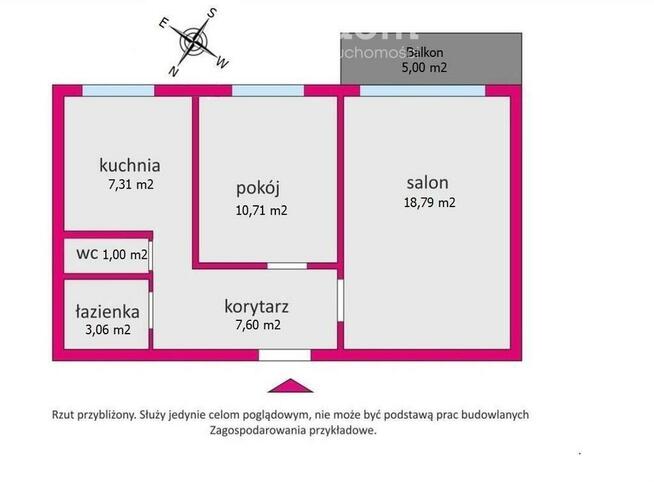 2-pok,w centrum miasta, spółdzielcze własnościowe