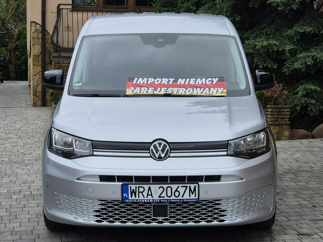 Volkswagen Caddy 2021r, 2.0TDI 122KM, Oryginał Lakier, Bogata Opcja, Full Serwis