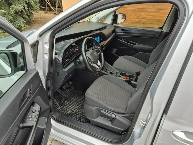 Volkswagen Caddy 2021r, 2.0TDI 122KM, Oryginał Lakier, Bogata Opcja, Full Serwis
