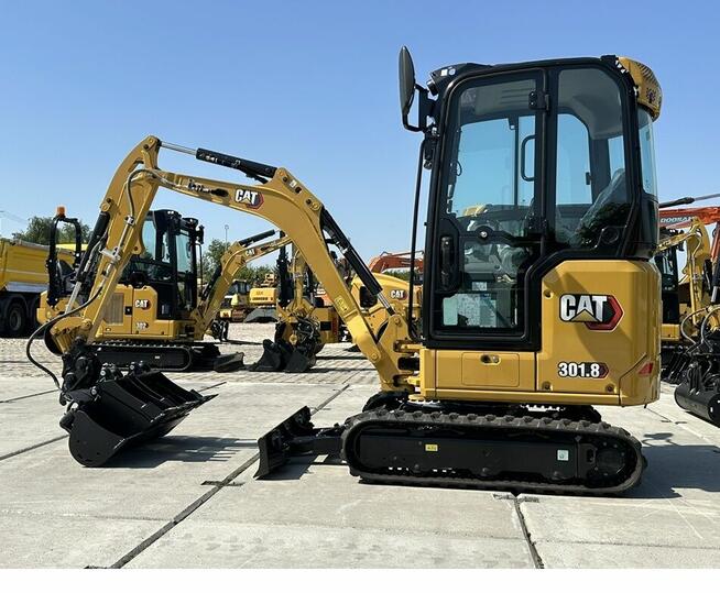 Caterpillar 301.8 GWARANCJA FABRYCZNA 4 LATA
