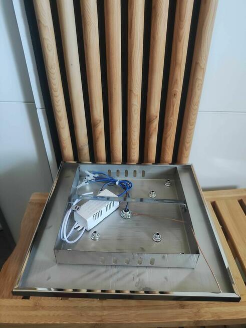 Lampa LED Plafon Kryształowa Sufitowa na Sufit platfon