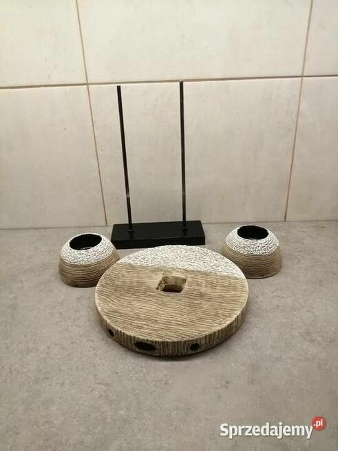 dekoracja świeczniki na tealighty