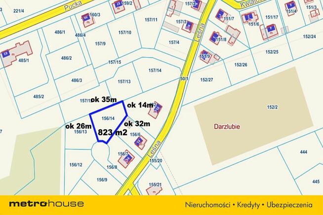 DZIAŁKA BARDZO BLISKO LASU NIEDALEKO MORZA