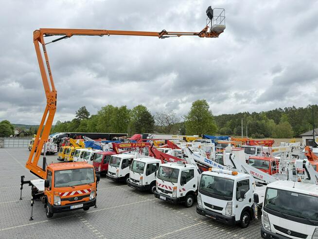 Nissan Cabstar Zwyżka Podnośnik Koszowy ISOLI PNT210 J Wysokość Podnoszenia 21m P7