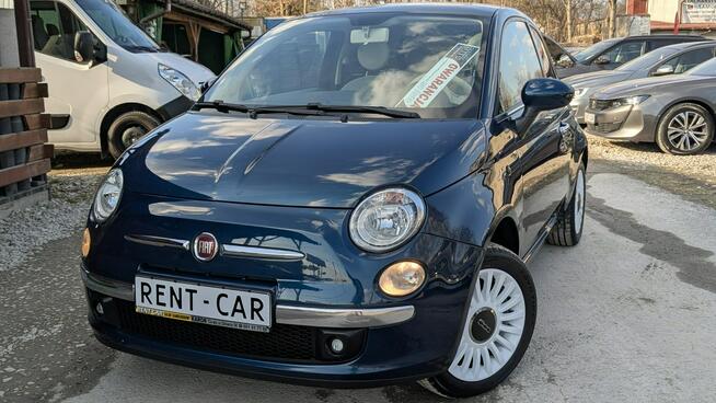 Fiat 500 1.2i*70PS*OPŁACONY Bezwypadkowy Klima Navi*Serwis*VIP GWARANCJA24M