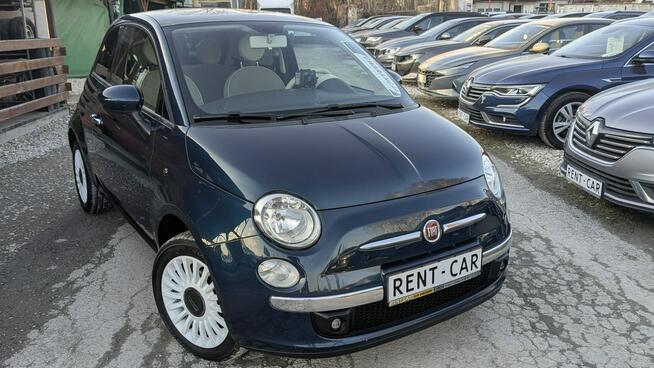 Fiat 500 1.2i*70PS*OPŁACONY Bezwypadkowy Klima Navi*Serwis*VIP GWARANCJA24M