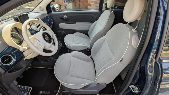 Fiat 500 1.2i*70PS*OPŁACONY Bezwypadkowy Klima Navi*Serwis*VIP GWARANCJA24M