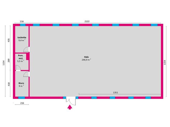 Lokal usługowy 280 m² Leżajsk Spółdzielcza