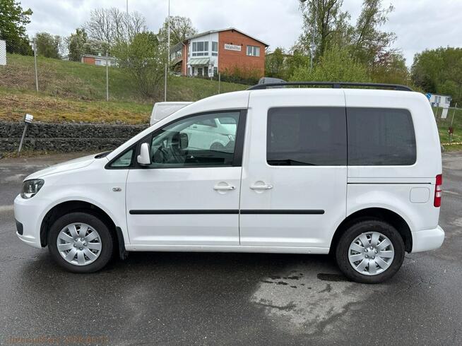 Volkswagen Caddy 2.0 MPI 109 KM 5 osobowy 2013 r Nowa instalacja LPG