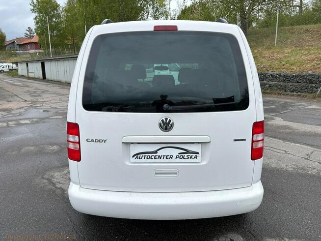 Volkswagen Caddy 2.0 MPI 109 KM 5 osobowy 2013 r Nowa instalacja LPG