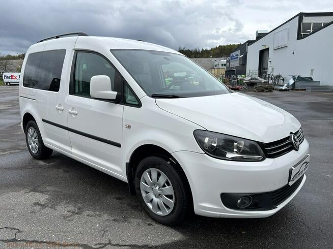 Volkswagen Caddy 2.0 MPI 109 KM 5 osobowy 2013 r Nowa instalacja LPG