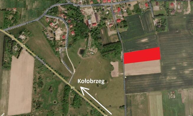 Działka rolna Stramnica gm. Kołobrzeg
