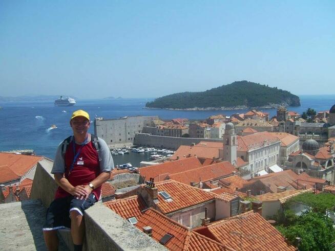 CHORWACJA 2-9 X Gradac Samolot Wroclaw-Dubrovnik .
