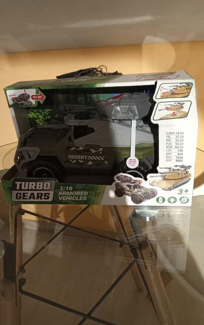 Sprzedam Sprawny Samochodzik Wojskowy Turbo Gears Armored Ve