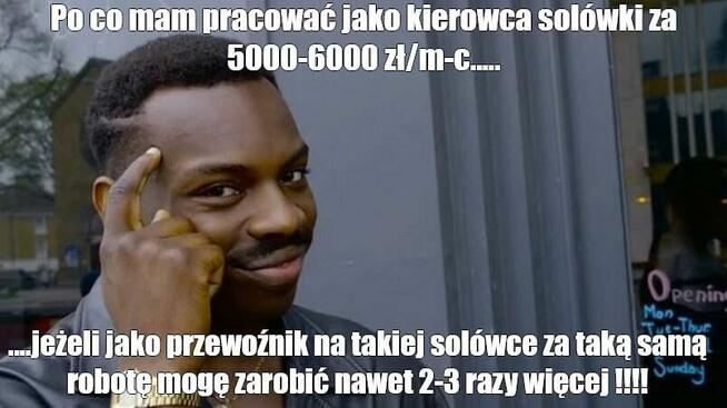 Kat C - stawka 4.00 – 7.00 zł/km - dniówka do 2000 zł !