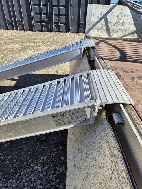Najazdy aluminiowe 2m-5m do 13t, Włoska jakość, gwarancja!