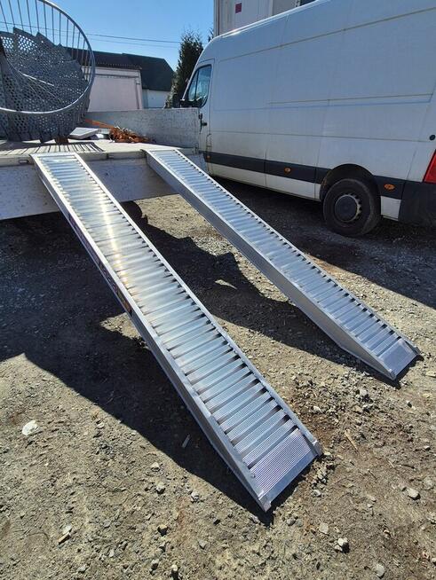 Najazdy aluminiowe 3m/3700kg - dostawa, gwarancja!