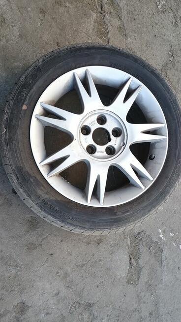 Koła letnie aluminiowe 15x55185 stan bardzo dobry