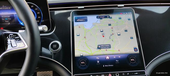 Mercedes EQS 450+/Pneumatyka/1Wł/PL/ASO/1rej:2022/Oś skrętna