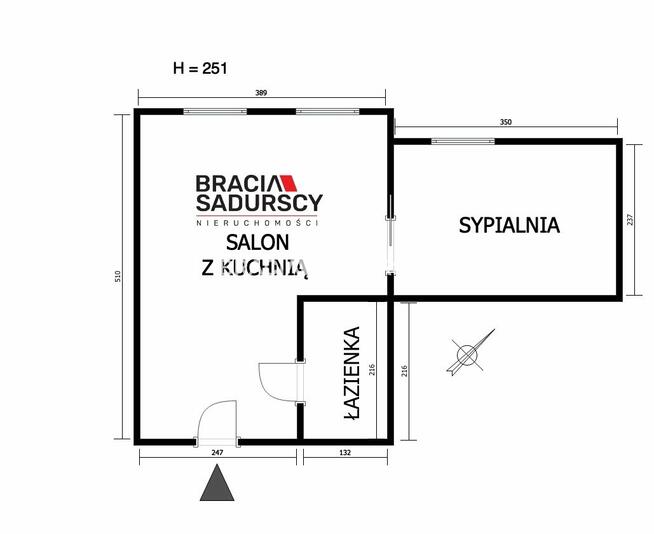 Mieszkanie Kraków Stare Miasto, Bolesława Komorowskiego