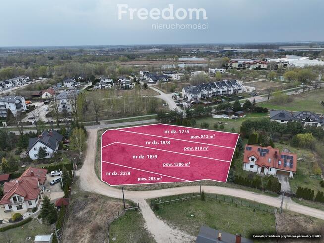 Kompleks działek inwestycyjnych, koło Grodziska M.