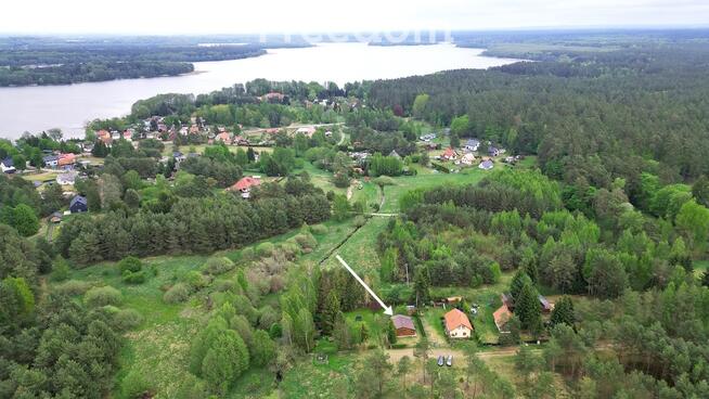 Klimatyczna działka z domkiem blisko Jezioraka.