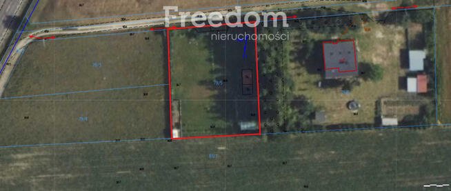 Działka budowlana- 1524 m² | MPZP