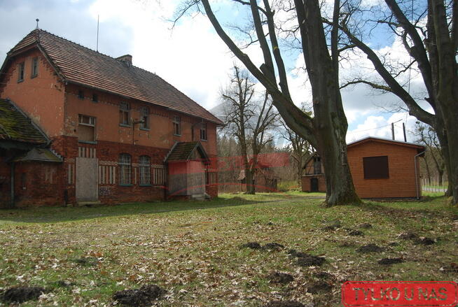 SPÓROK/Klimatyczna stacja + mały domek 35m2