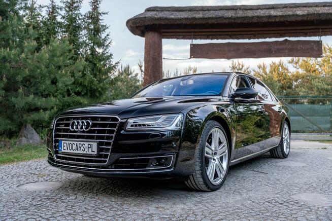 Audi A8 Long / 4.2 TDI V8 385KM / Salon Niemcy / B&O / Panorama / Bezwypadkowy
