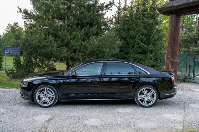 Audi A8 Long / 4.2 TDI V8 385KM / Salon Niemcy / B&O / Panorama / Bezwypadkowy