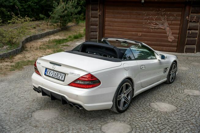 Mercedes SL 63 AMG Roadster / 6.2 V8 525KM / Carbon / Ideał / Bezwypadkowy / Japonia / FV