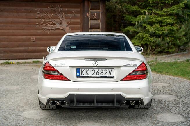 Mercedes SL 63 AMG Roadster / 6.2 V8 525KM / Carbon / Ideał / Bezwypadkowy / Japonia / FV